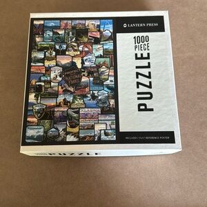 Lanter Press National Park Puzzle 1000 pc